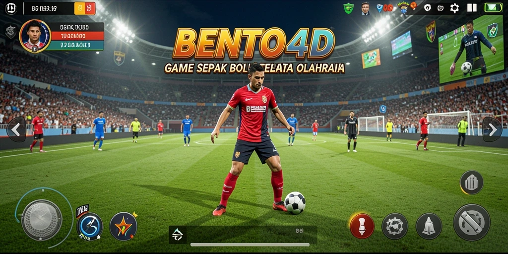 Tampilan gameplay BENTO4D yang mengesankan dan mendebarkan.