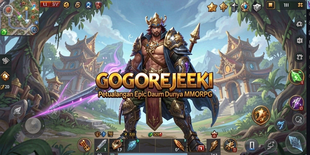 Gameplay seru dalam dunia GOGOREJEKI yang penuh petualangan.