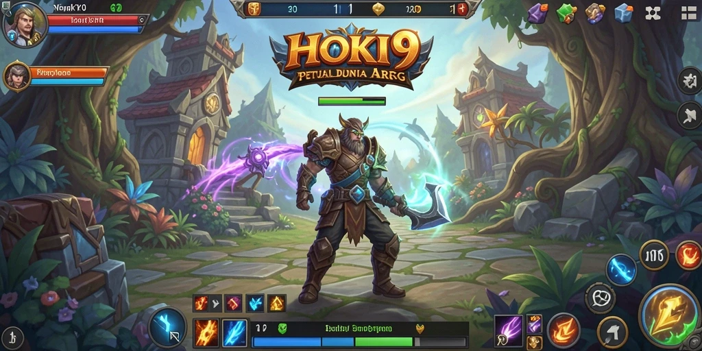 Gameplay seru HOKI9 yang penuh aksi dan petualangan.