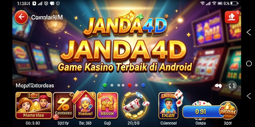Tampilan gameplay JANDA4D yang memukau dan menarik.