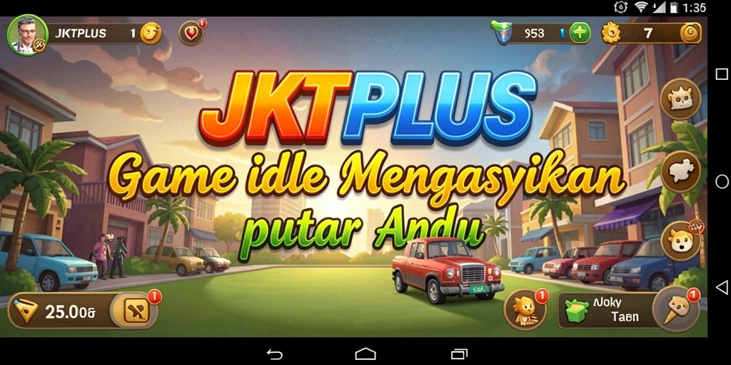Tampilan gameplay JKTPLUS yang menarik dan interaktif.