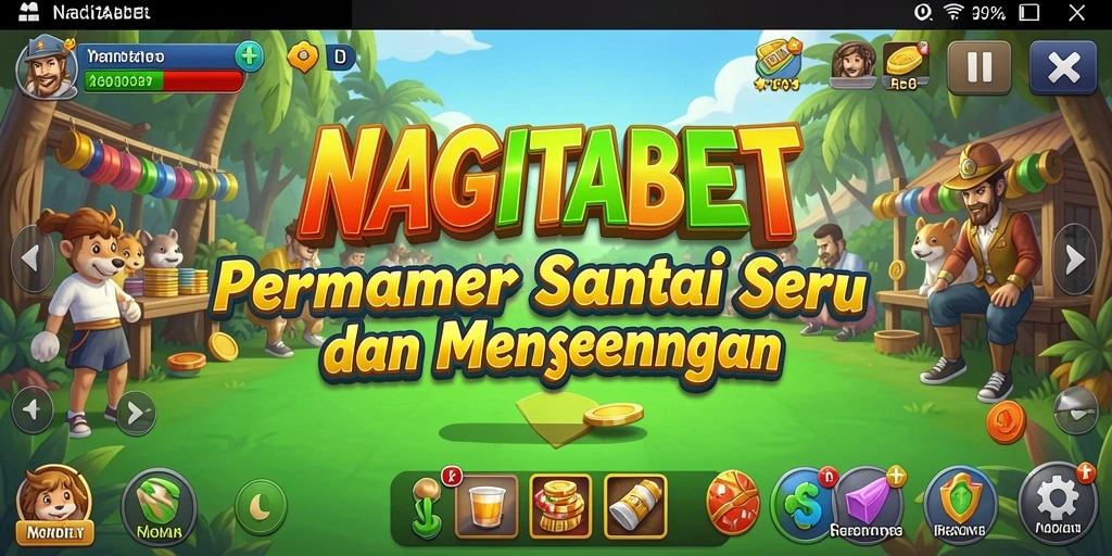 Tampilan gameplay NAGITABET yang seru dan menghibur dalam suasana Casual.