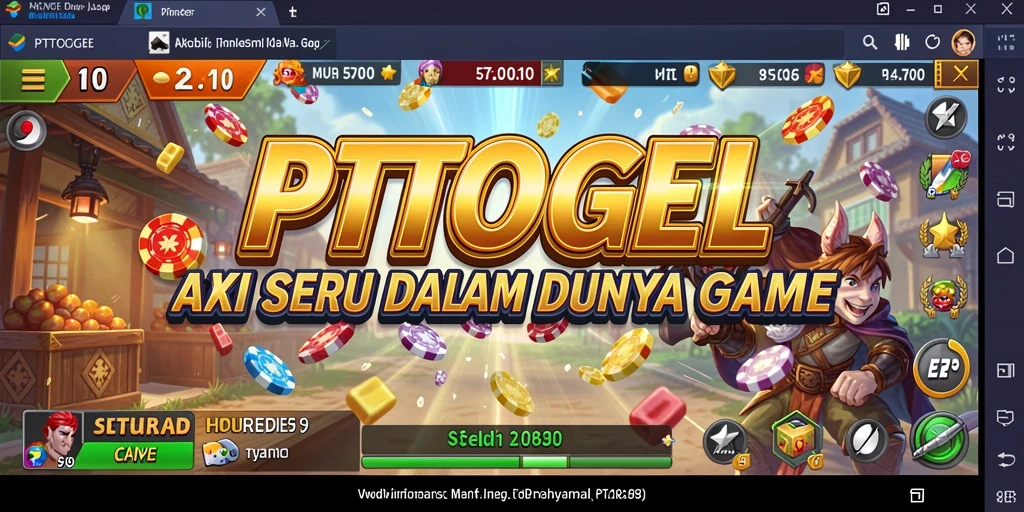 Tampilan gameplay PTTOGEL yang menegangkan dan penuh aksi.
